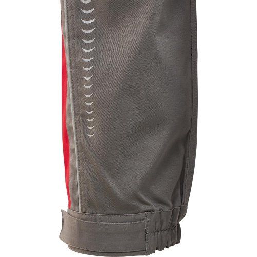 Damen-Cargohose Flex grau/schwarz/rot Gr. 38 FORTIS