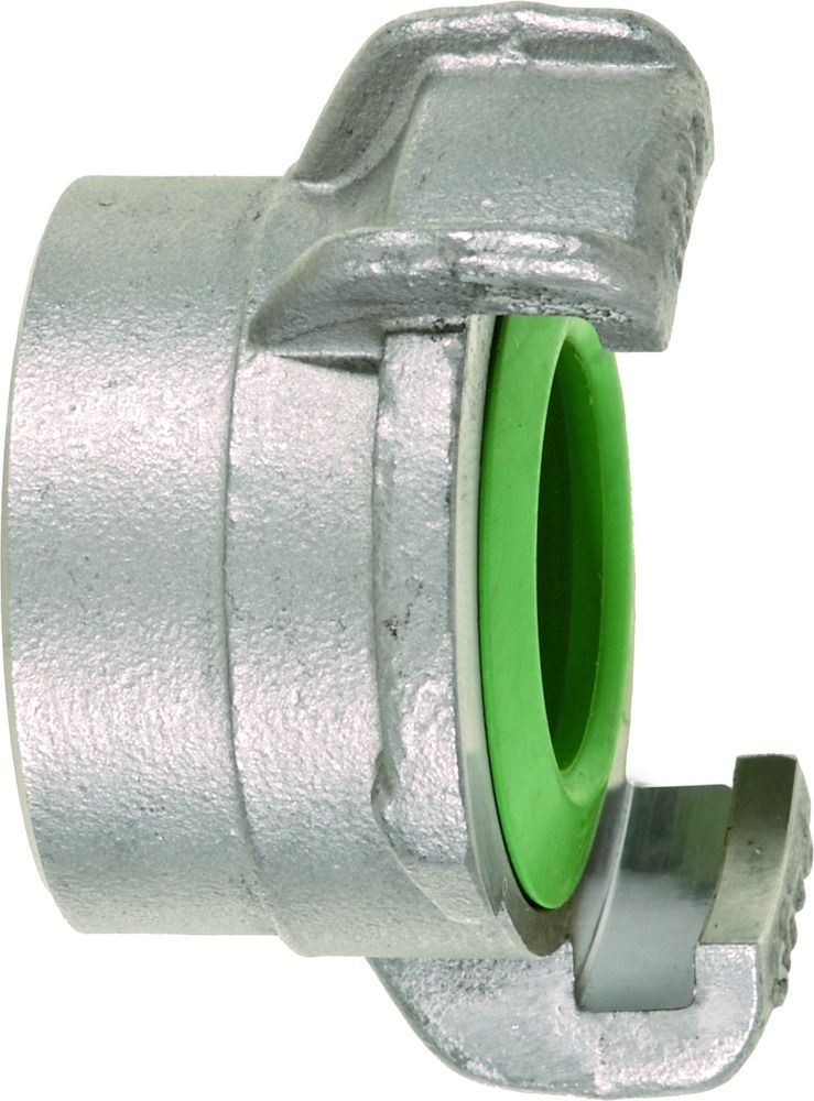 GEKA® plus-Gewindestück aus Chromstahl
