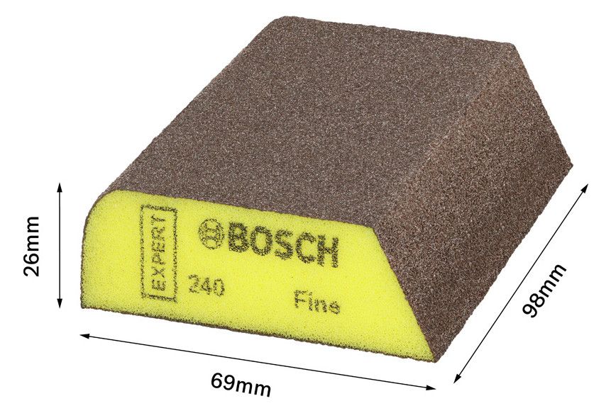 BOSCH Schaumstoff-Schleifblock S470