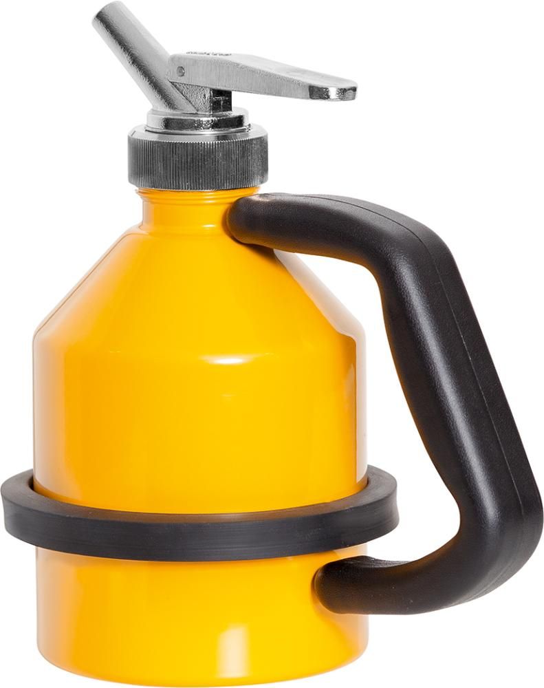 Feindosierkanne Stahl 1L gelb