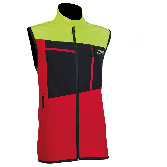 PSS X-treme Funktionsweste Breeze rot/gelb - Gr. L
