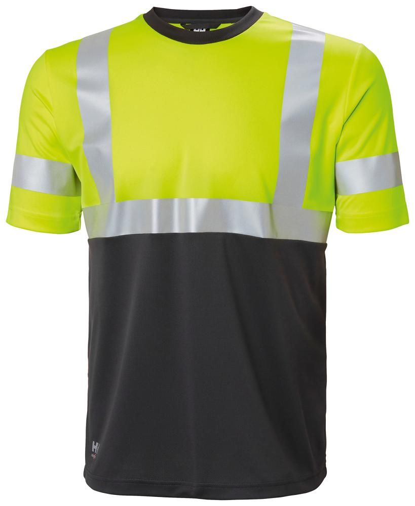 Warn-T-Shirt ADDVIS, gelb, Gr.2XL
