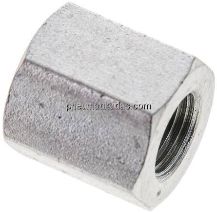 Verschlusskappe NPT 1/8", Stahl verzinkt