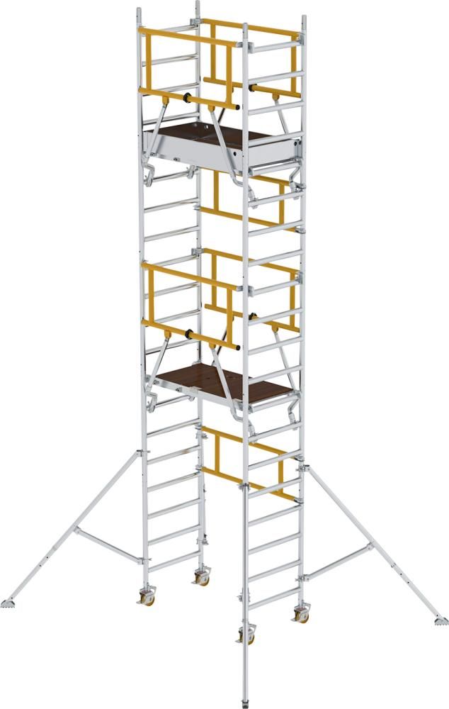 Ein-Personen-Gerüst SG Plattform B1200xT600 mm Plattformhöhe 2,10 m Arbeitshöhe bis 4,10 m