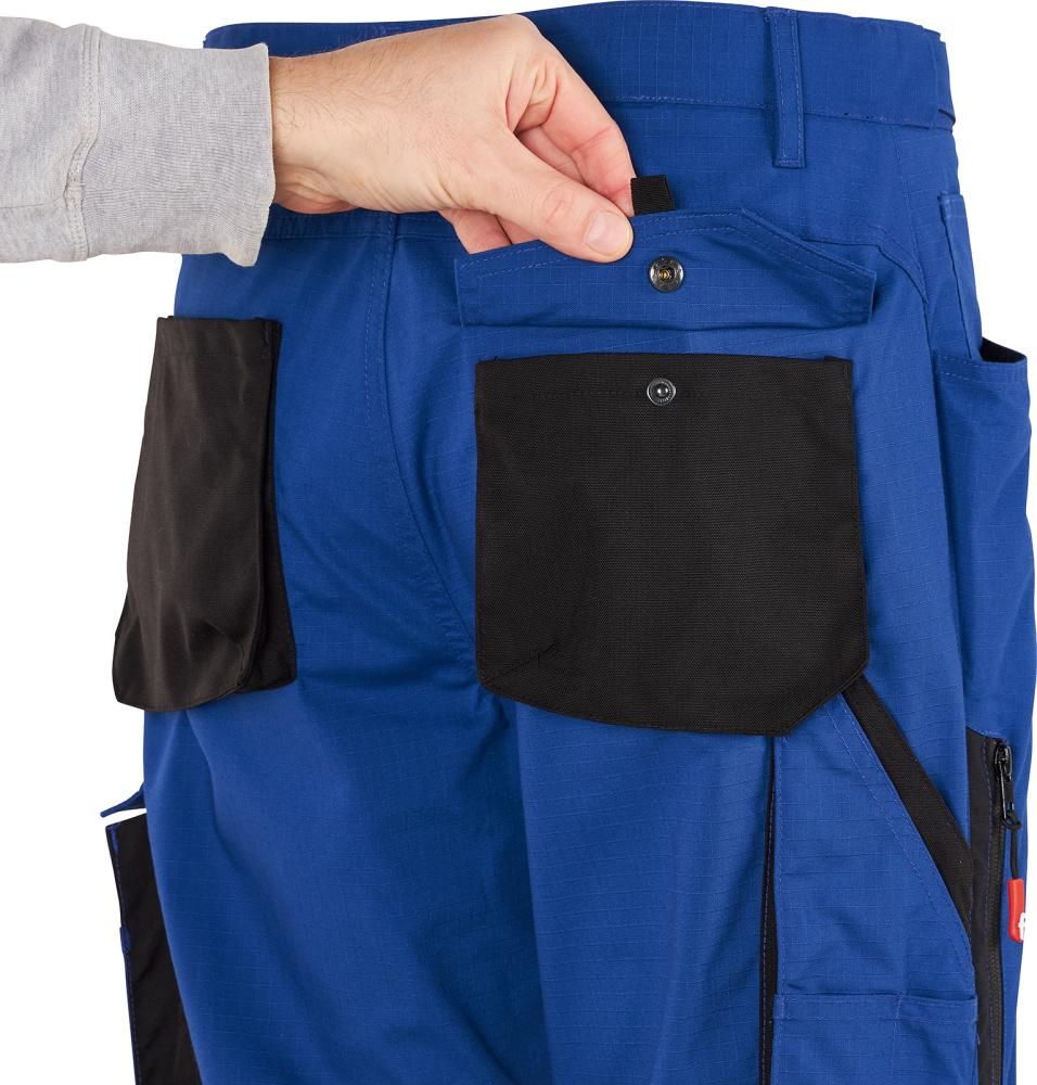 D-Cargohose Performance kornblau/schwarz Gr. 32 FORTIS