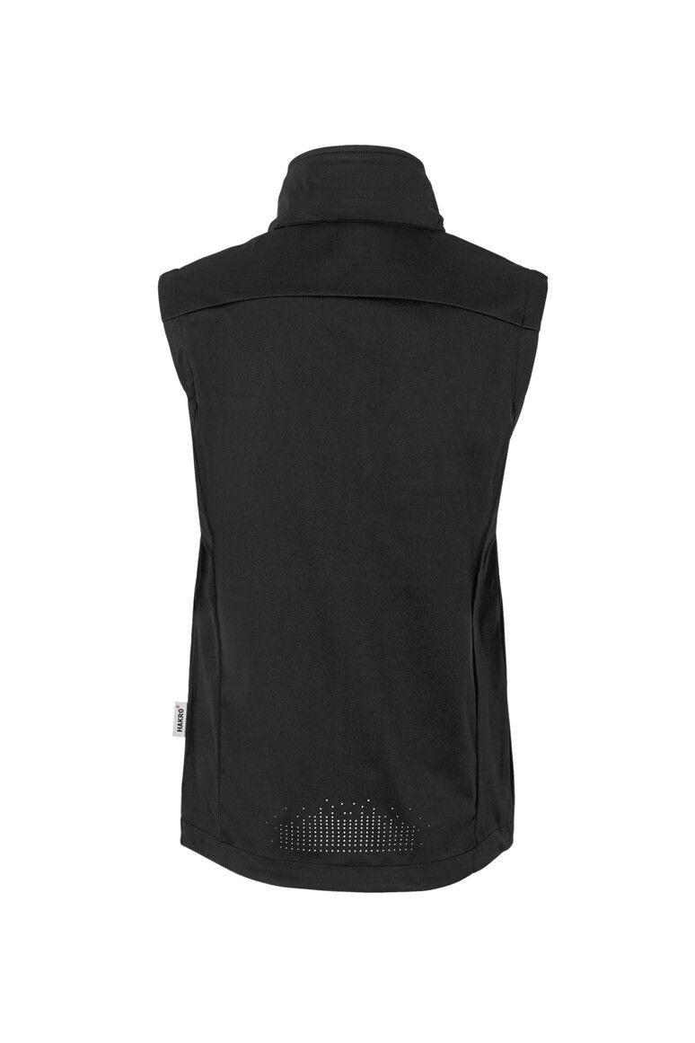 HAKRO Damen Light-Softshellweste schwarz, XS