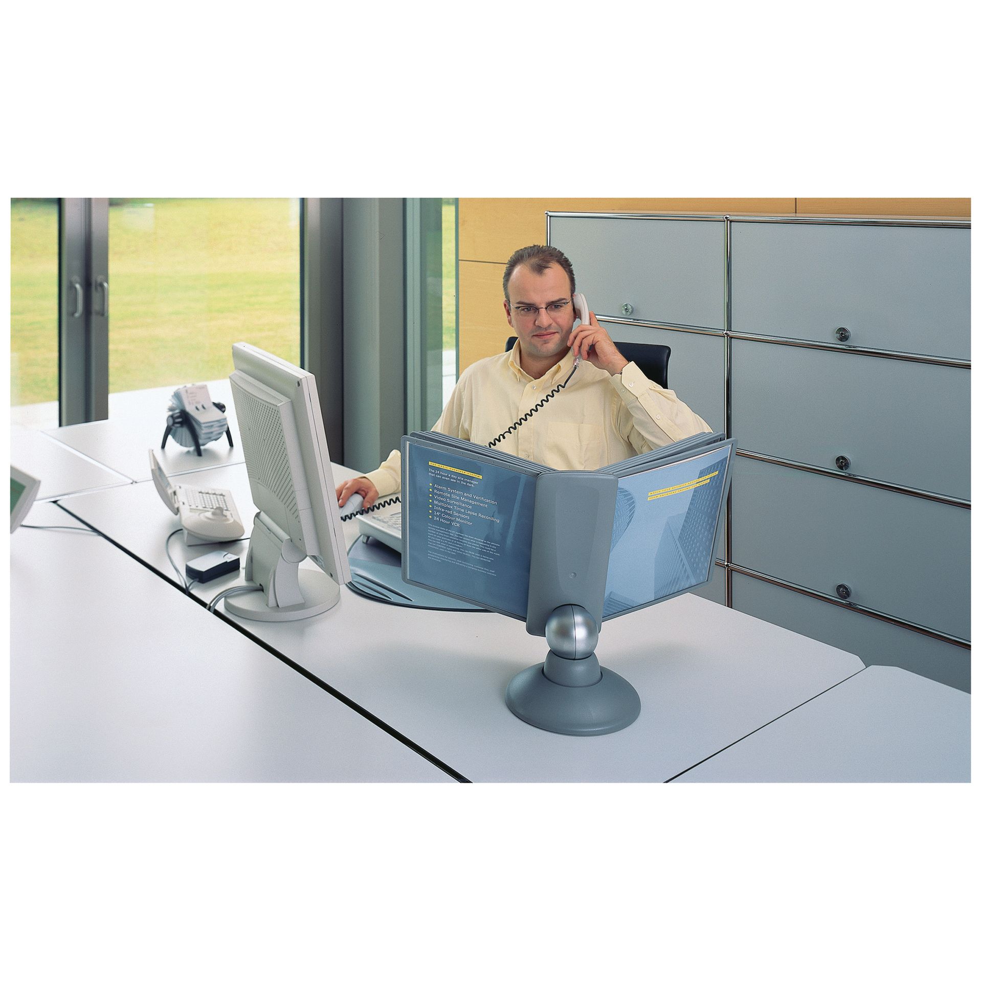 Sichttafelständer SHERPA motion 10 DIN A4 graphit