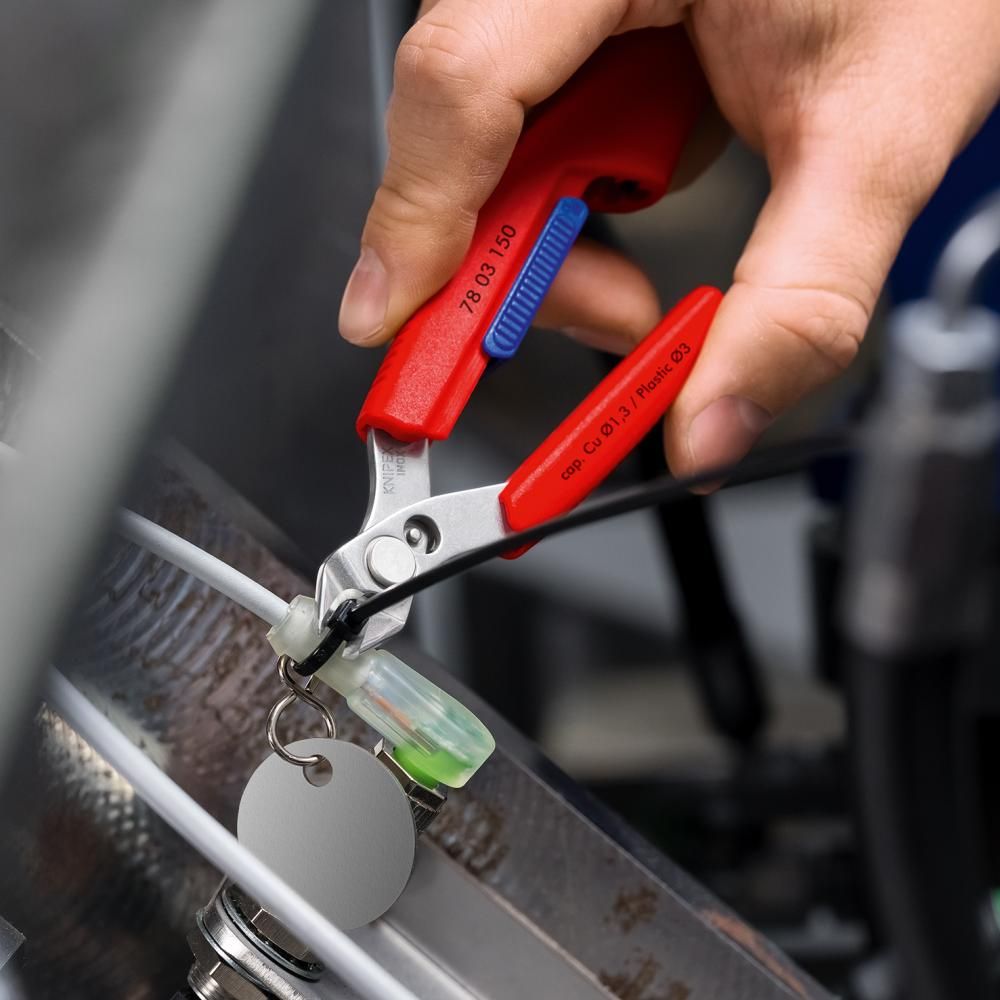 KNIPEX Seitenschneider 7803 150 Elektronik Super Knips Form 0 150mm