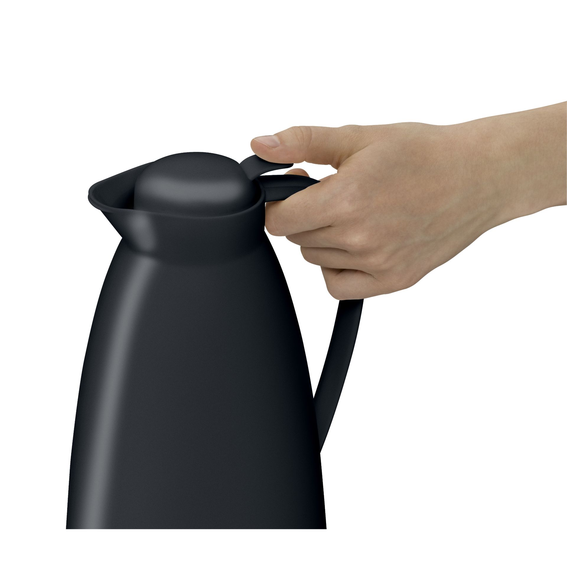 Isolierkanne Eco 1Liter schwarz