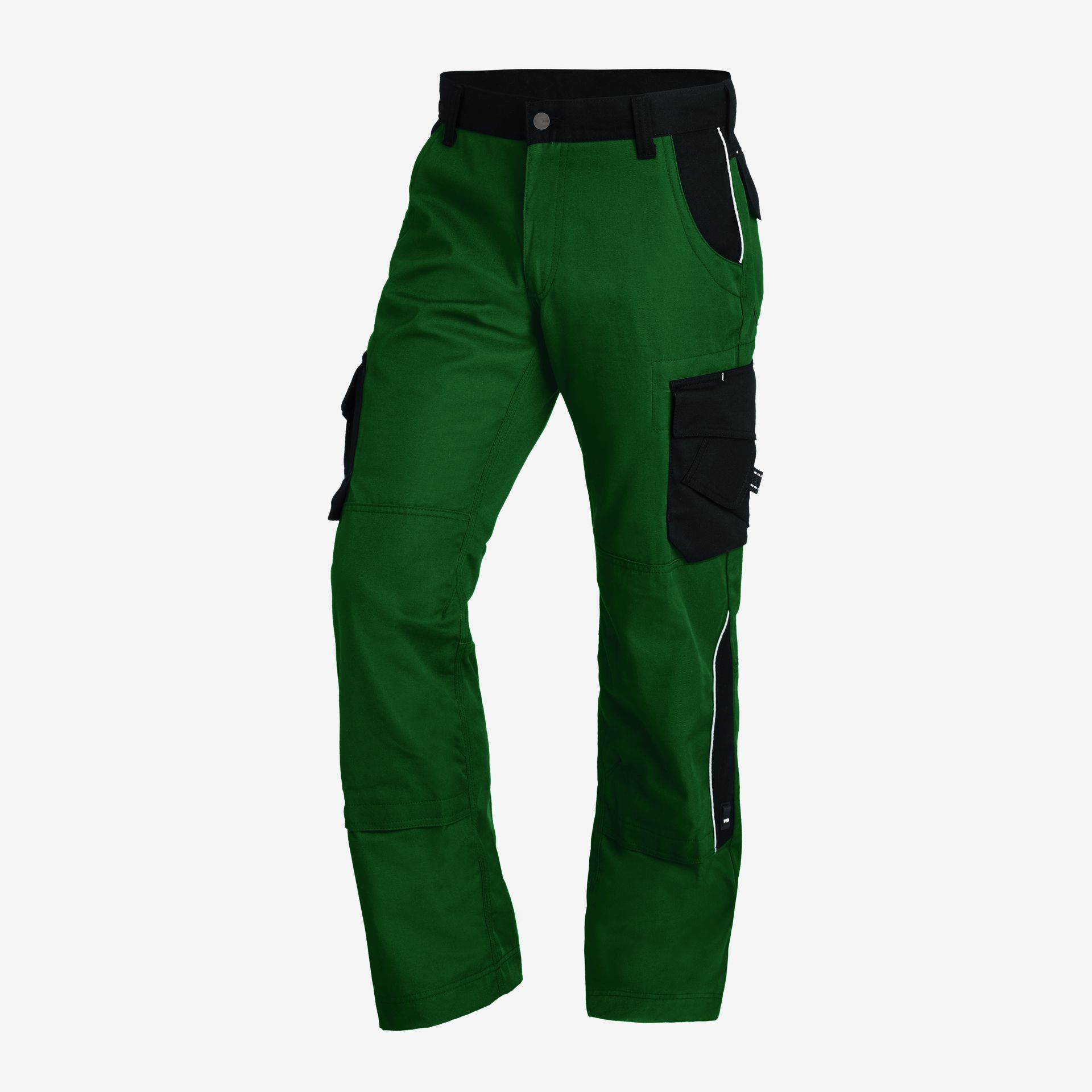 FHB Arbeitshose BRUNO grün-schwarz - Gr. 29