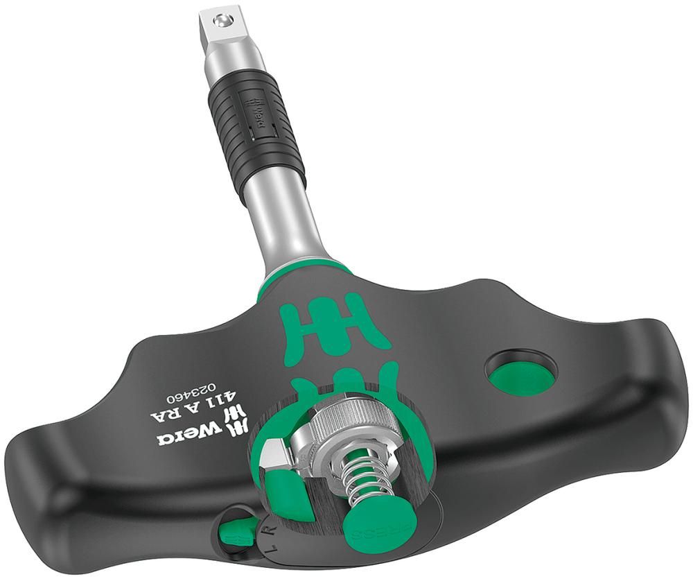 Ratschen-Quergriff 1/4" Steckschlüssel-Aufnahme Wera