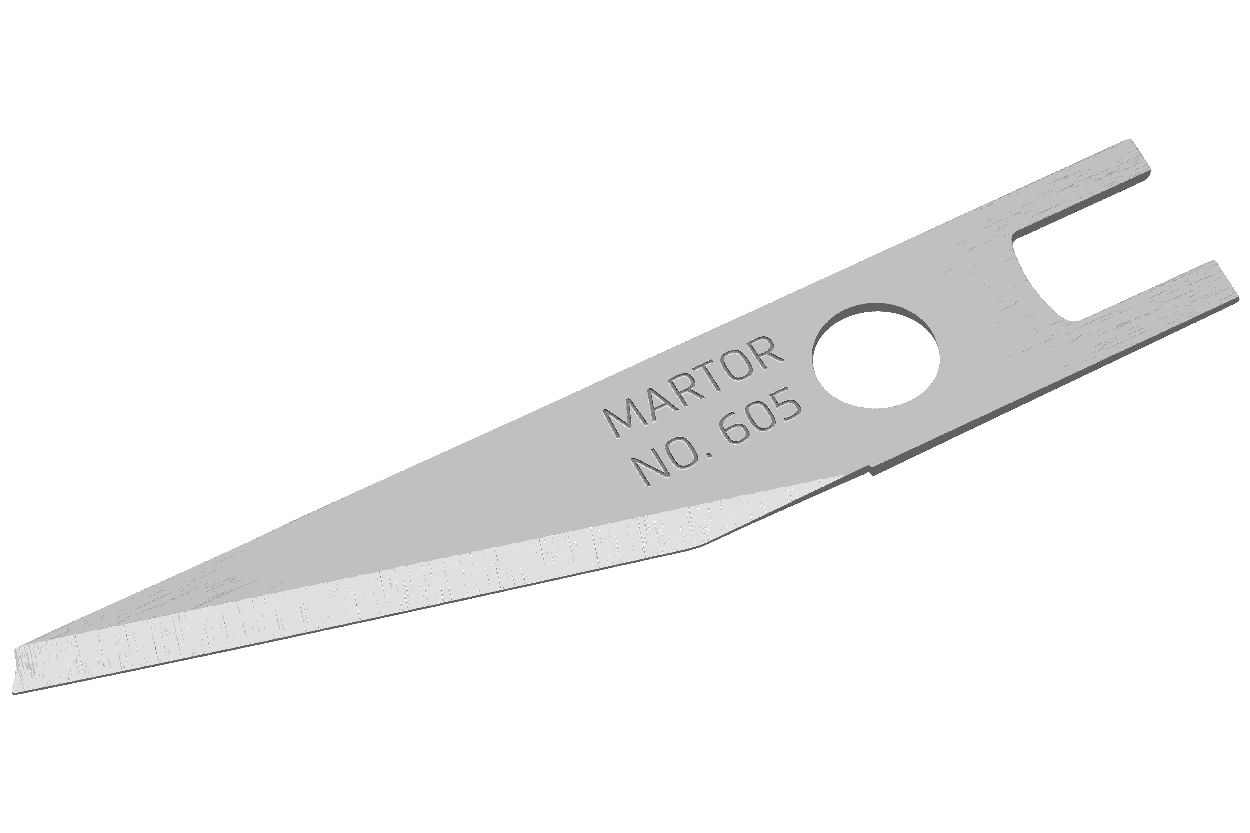 MARTOR Ersatzklinge GRAFIKKLINGE 605 Spezialschliff | 10 Stück