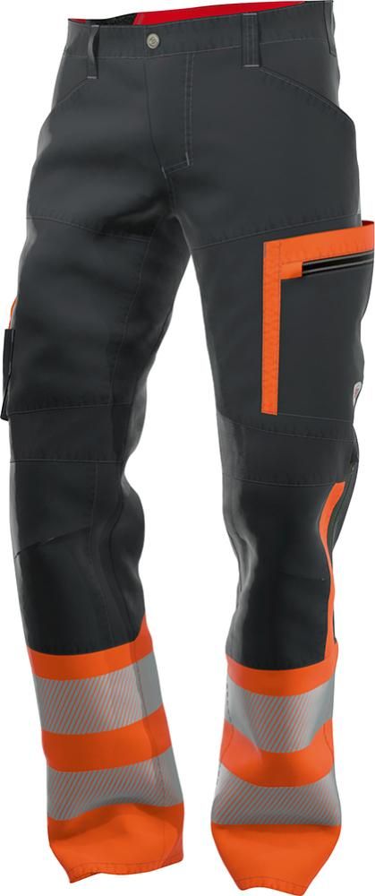 BP Warnschutz-Arbeitshose, Orange, Gr. 48s