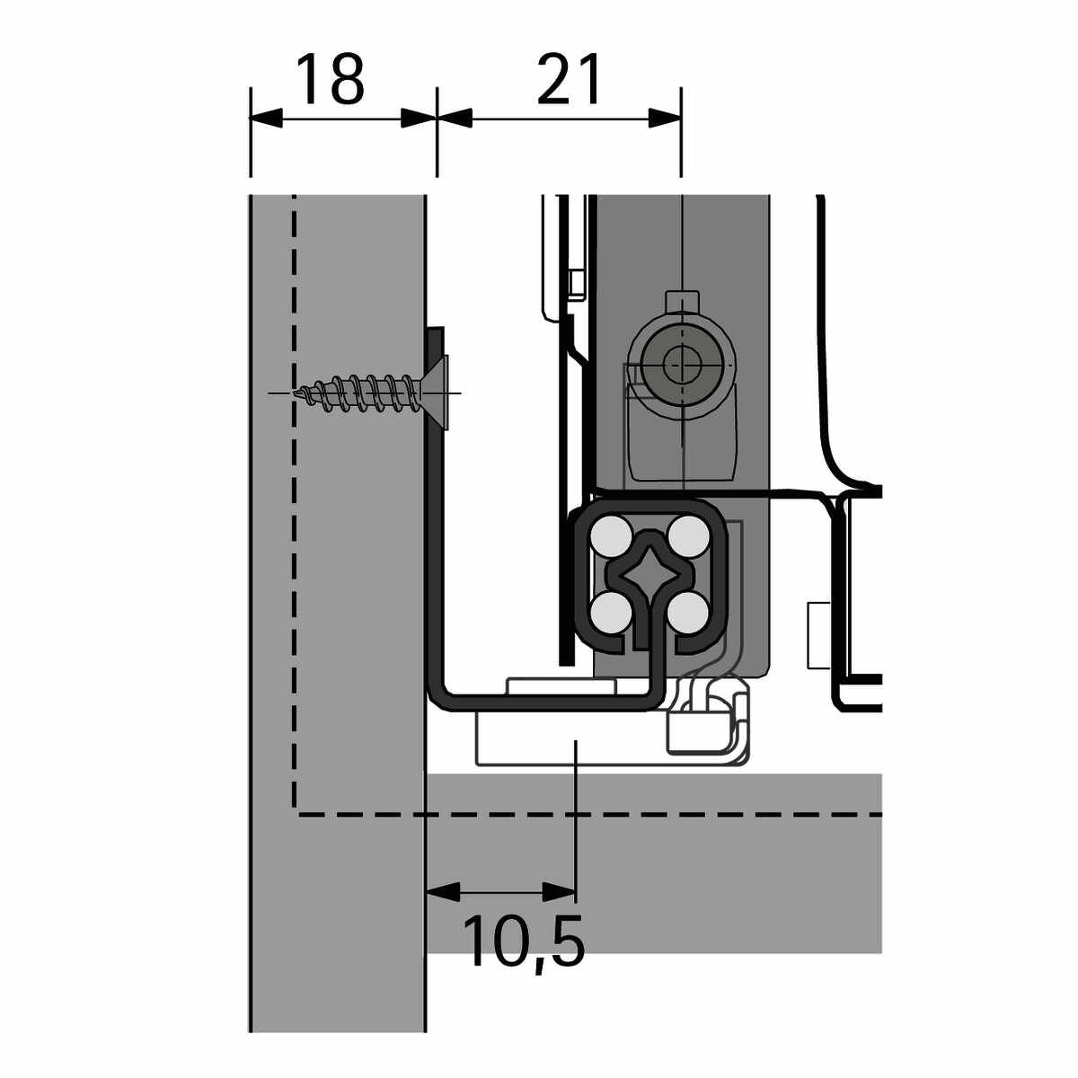 Quadro 25 Silent System, 520, EB 10,5