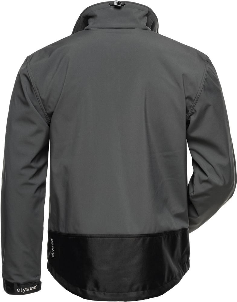 Jacke Beta, Softshell, Gr.2XL, grau/schwarz