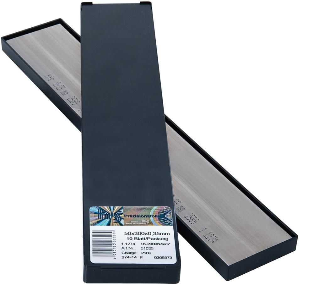 Metallfolien Plattenware rostfrei 150x500x1,5mm 5BL/P H+S