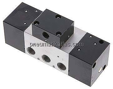 5/2-Wege Impulsuntersetzer, G 1/4" (Pilot G 1/8")
