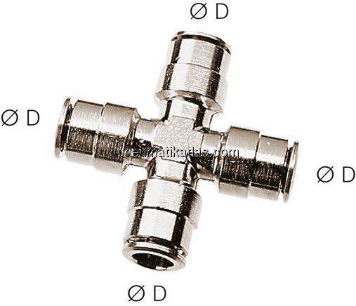 Kreuz-Steckanschluss 4mm, Baureihe C