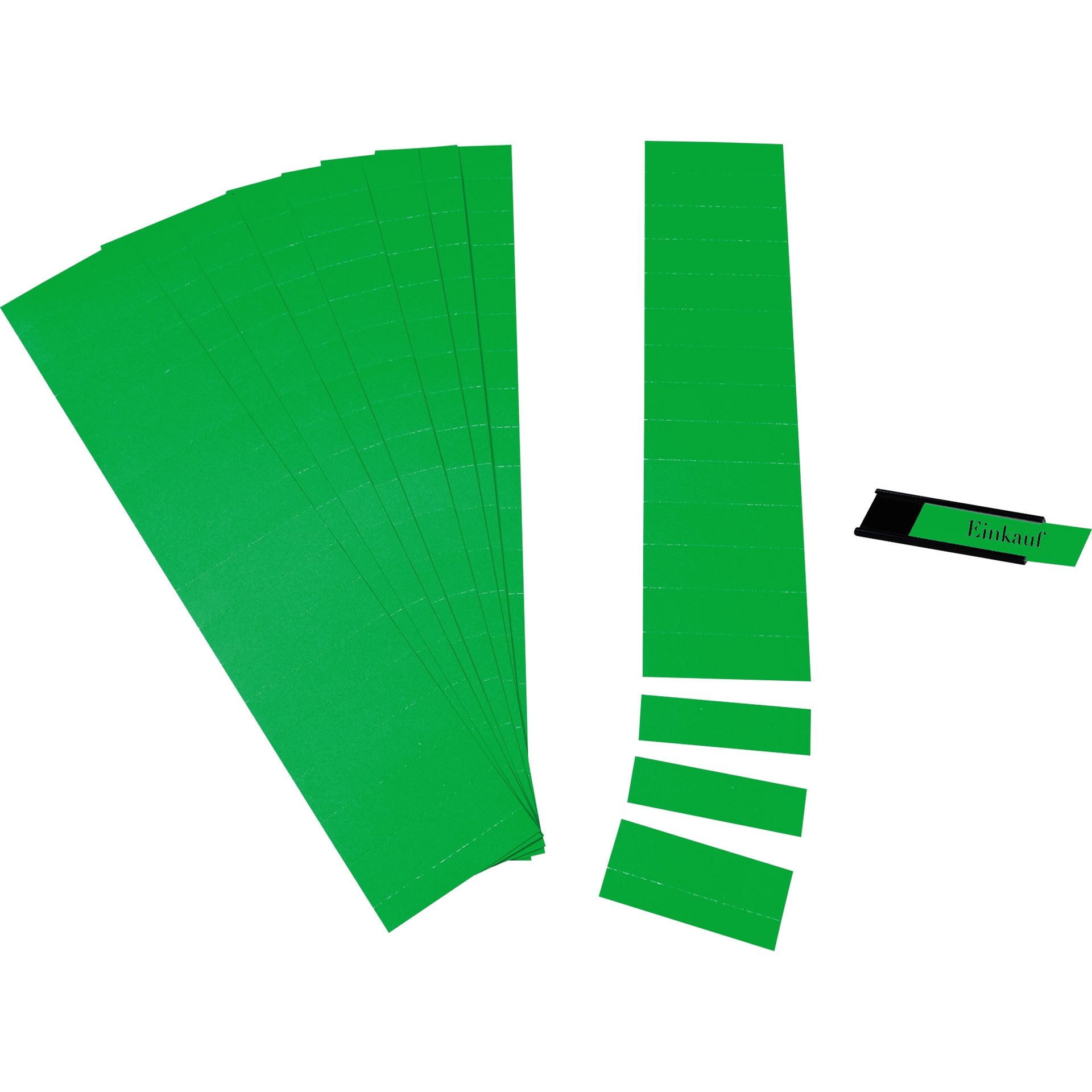 Einsteckkarte 60x17mm grün 170 St./Pack.