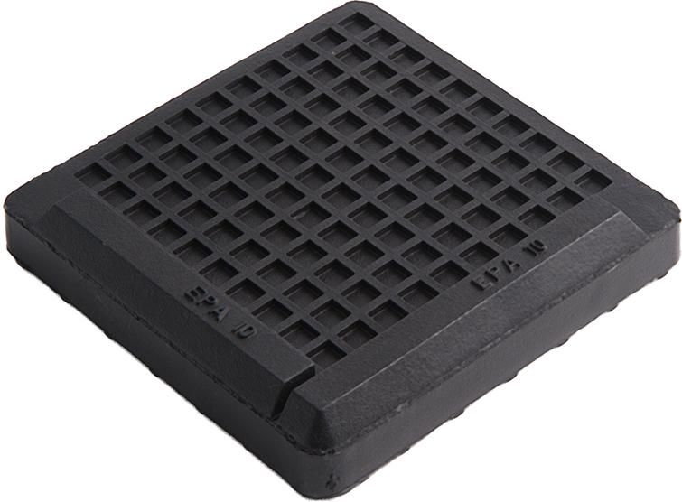 Isolierplatte LEVEL-MOUNT 1500kg EPA 10, 100x100mm WOCO