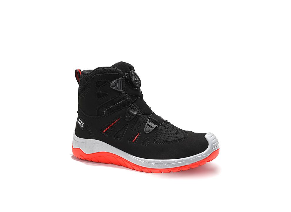 ELTEN MADDOX Kids BOA Sicherheitsstiefel Mid, Schwarz, Gr. 34
