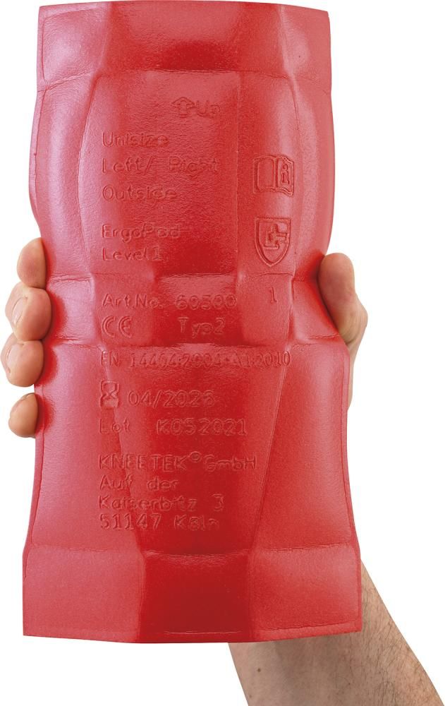 Kniepolster ErgoPad rot 1 Paar FORTIS