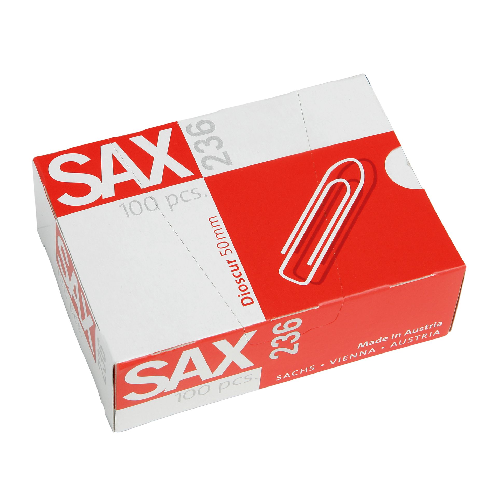 Büroklammer 50mm verzinkt 100 St./Pack.