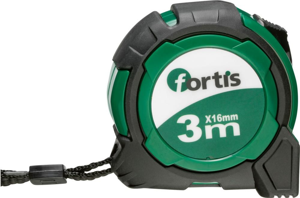 FORTIS Taschenbandmaß 3mx16 mm