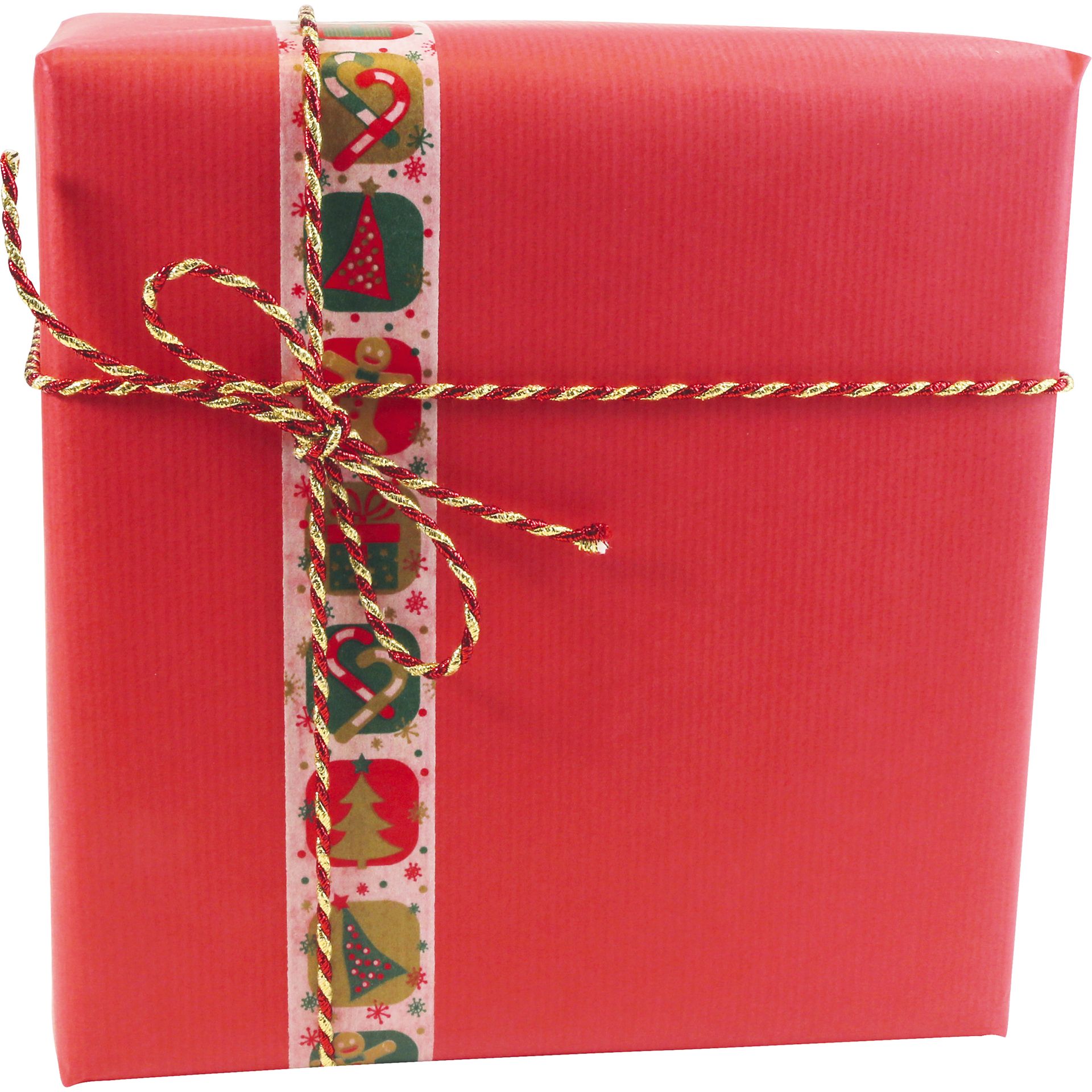 Geschenkpapier 70cmx3m rot