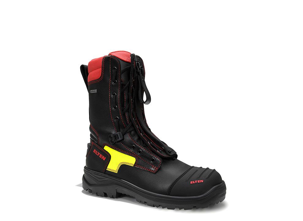 ELTEN Feuerwehrstiefel CURT F2A Stiefel (High) ESD, Schwarz, Gr. 38