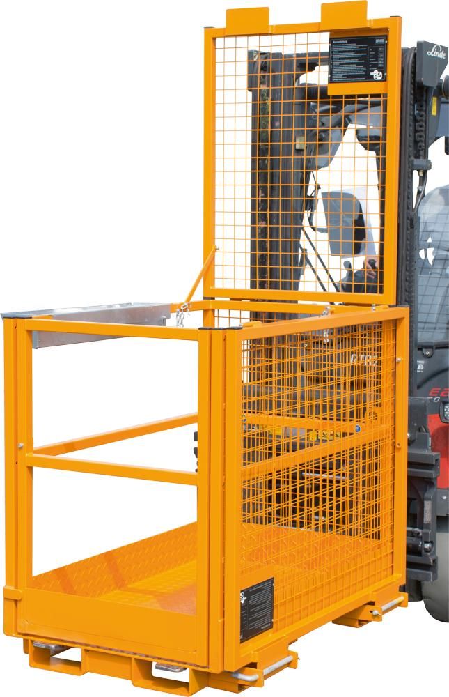 Arbeitkorb für Stapler 2 Personen, 300 kg, Aufnahme beidseitig