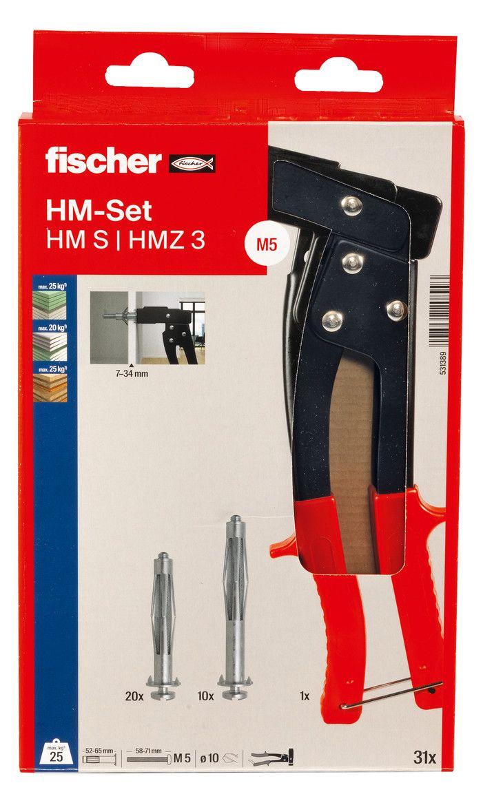 FISCHER Montageset