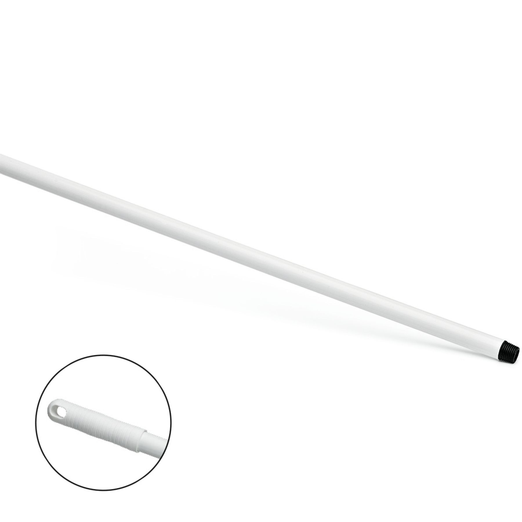 HACCP Glasfaser-Stiel weiß 150 cm