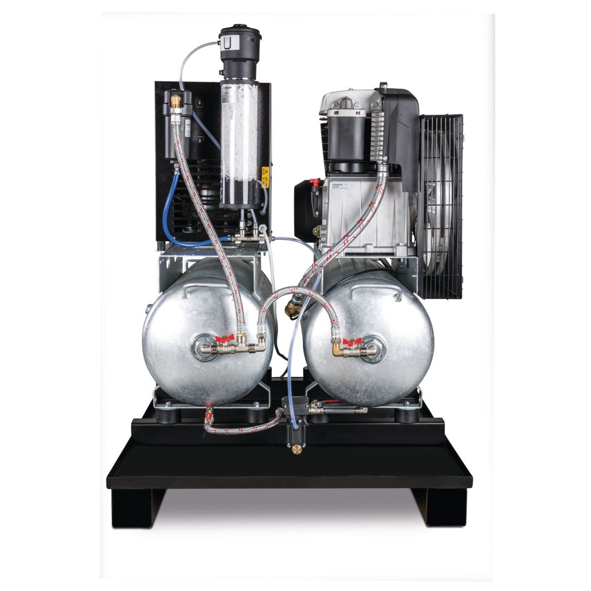 Stationärer Kolbenkompressor Aircraft AIRPROFI DUO 703/2x75/13 KK