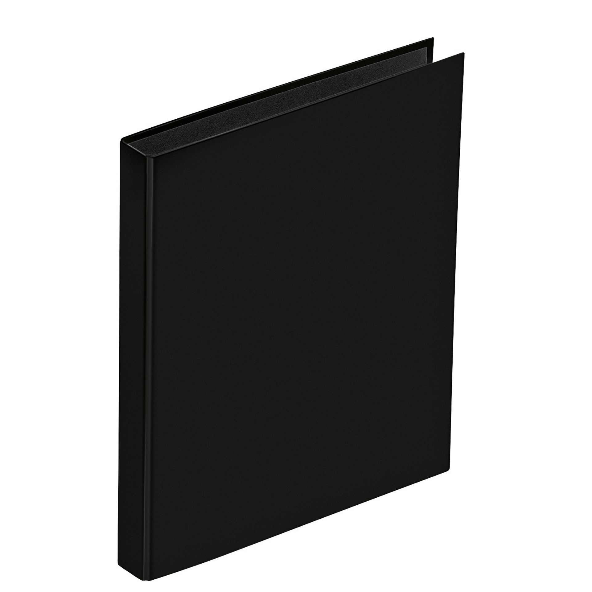 Ringbuch Basic Colours DIN A4 2Ringe PP schwarz
