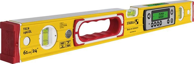 STABILA Elektronik-Wasserwaage TECH 196 DL, 61 cm