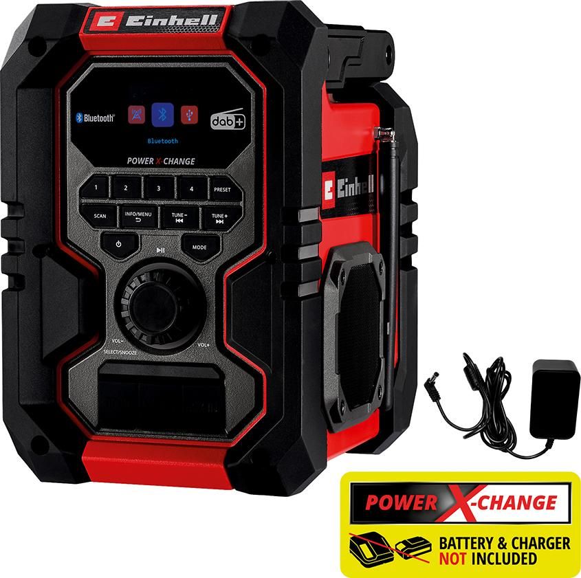 Akku-Radio TE-CR 18 Li DAB+/FM/BT - Solo