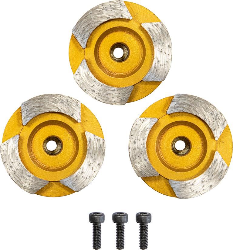 Dia-Schleifteller Ø 44mm Beton Eibenstock 3er-Set