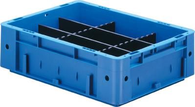 Unterteiler anthrazit L1150xH120xS10mm VE 10 Stk. individuell zuschneidbar