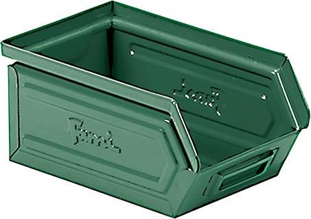 STAHLBEHÄLTER GR.1 GRÜN RAL6011 MM B=95 T=160 H=75