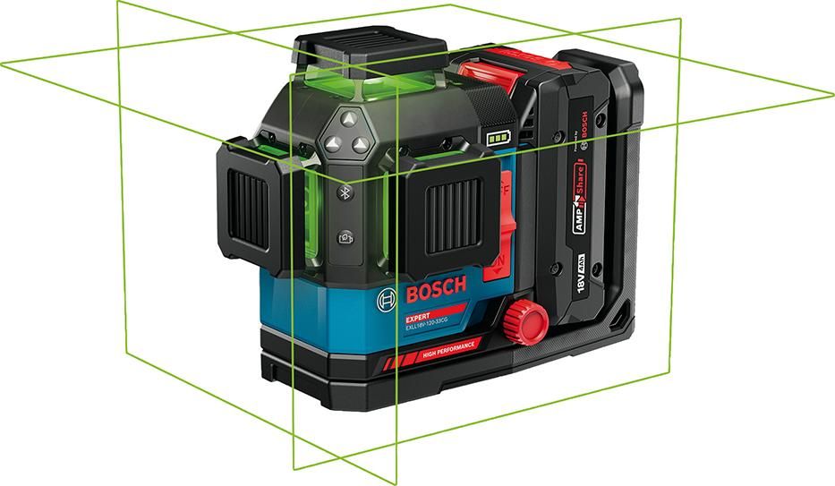 EXPERT-Linienlaser Set EXLL18V-120-33CG DK20+18V+Chgr L-BOXX