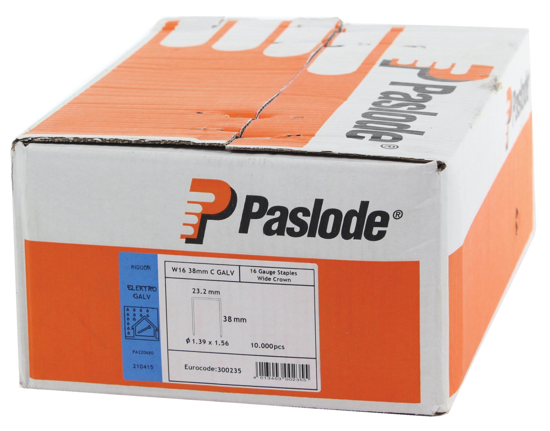 Paslode Klammern W16 38 Eg W16 Klammern VE 10000