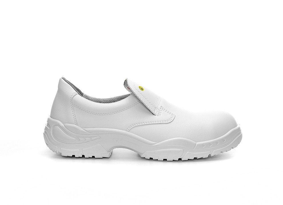 Sicherheitshalbschuh WHITE Slipper Low ESD S2, Gr. 39