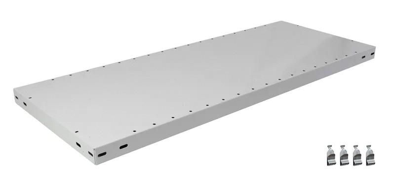 Fachboden B1300xT300 mm inkl. 4 Träger RAL 7035 Fachlast 250kg