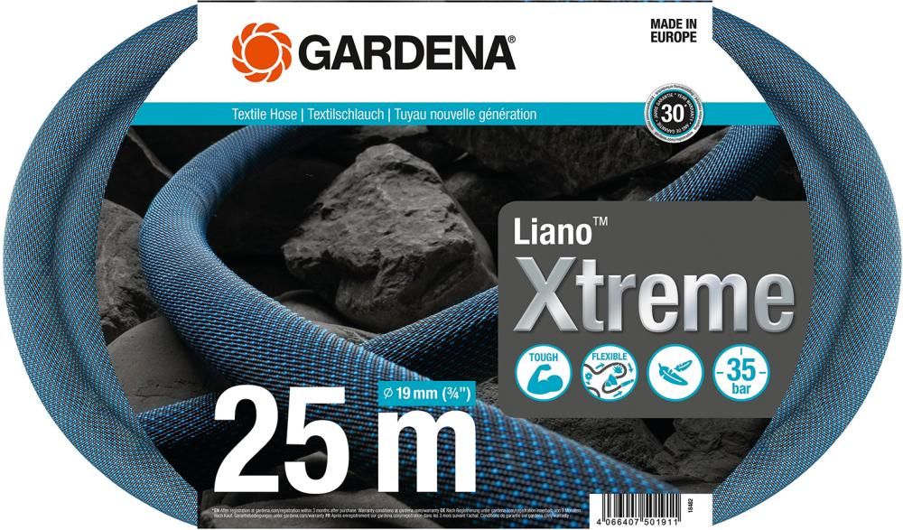 Textilschlauch Set Liano Xtreme 3/4" 30m