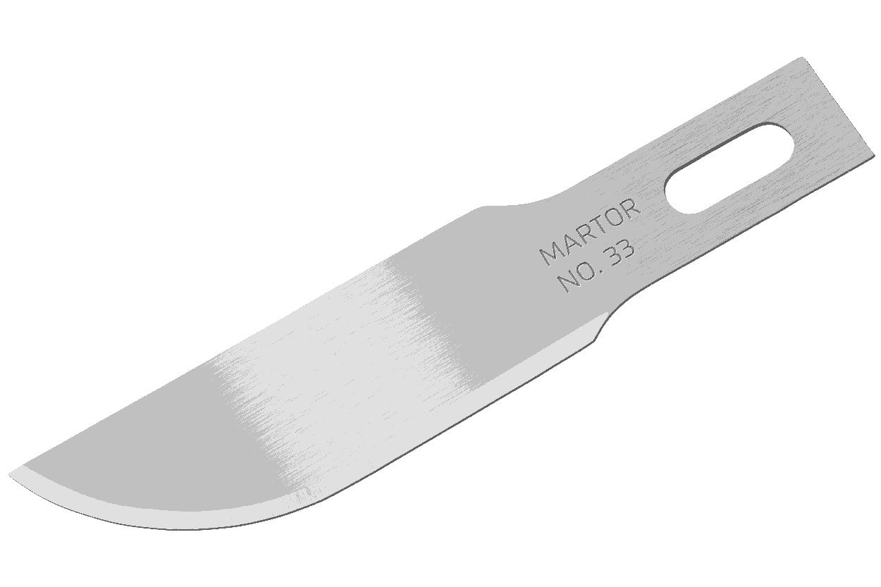 MARTOR Ersatzklinge KONVEXKLINGE 33 Spezialschliff | 10 Stück