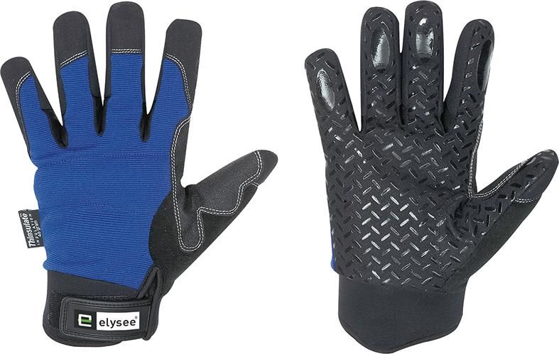 Winterhandschuh Freezer, Gr. 10, schw./blau