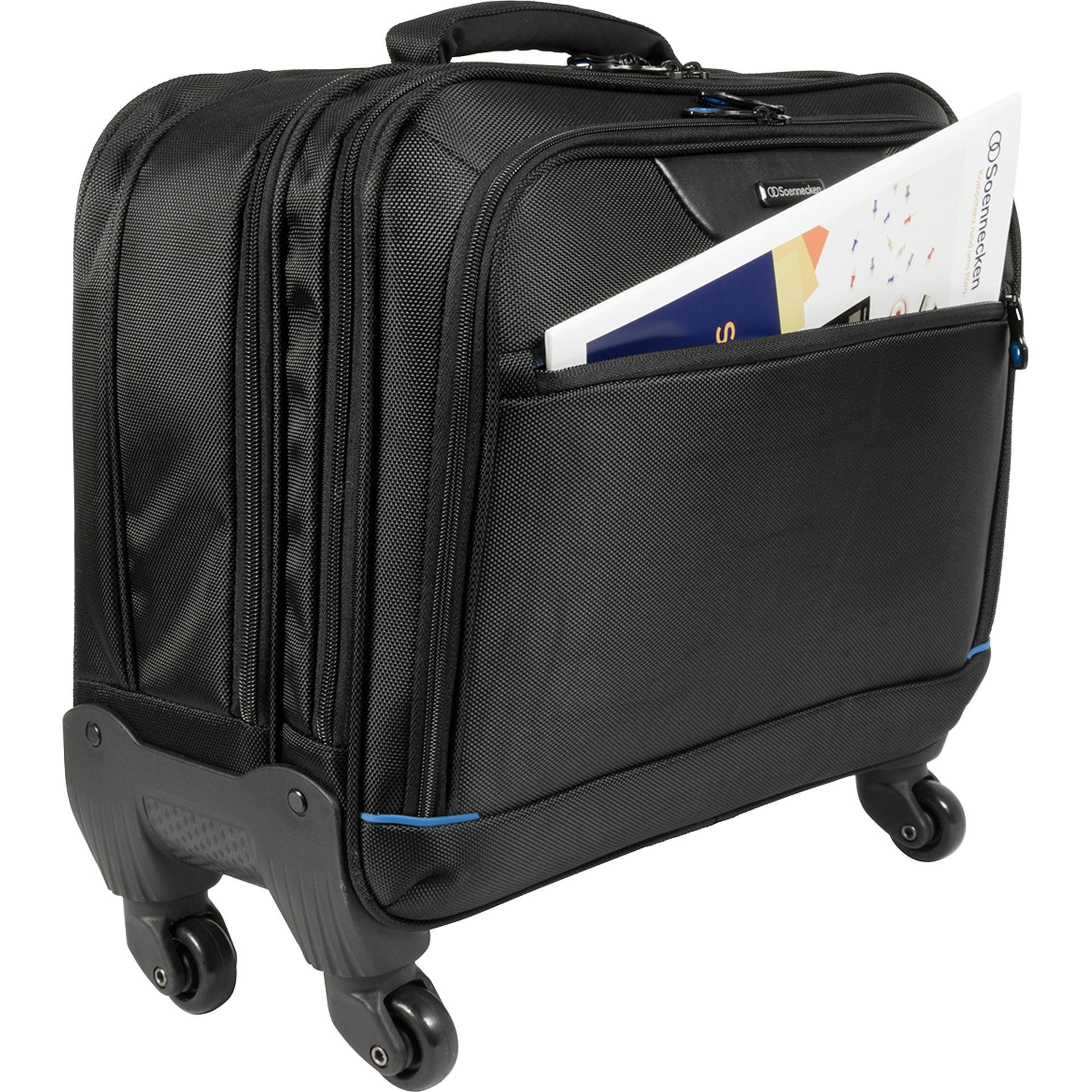 Notebooktrolley München 4Rollen Nylon schwarz