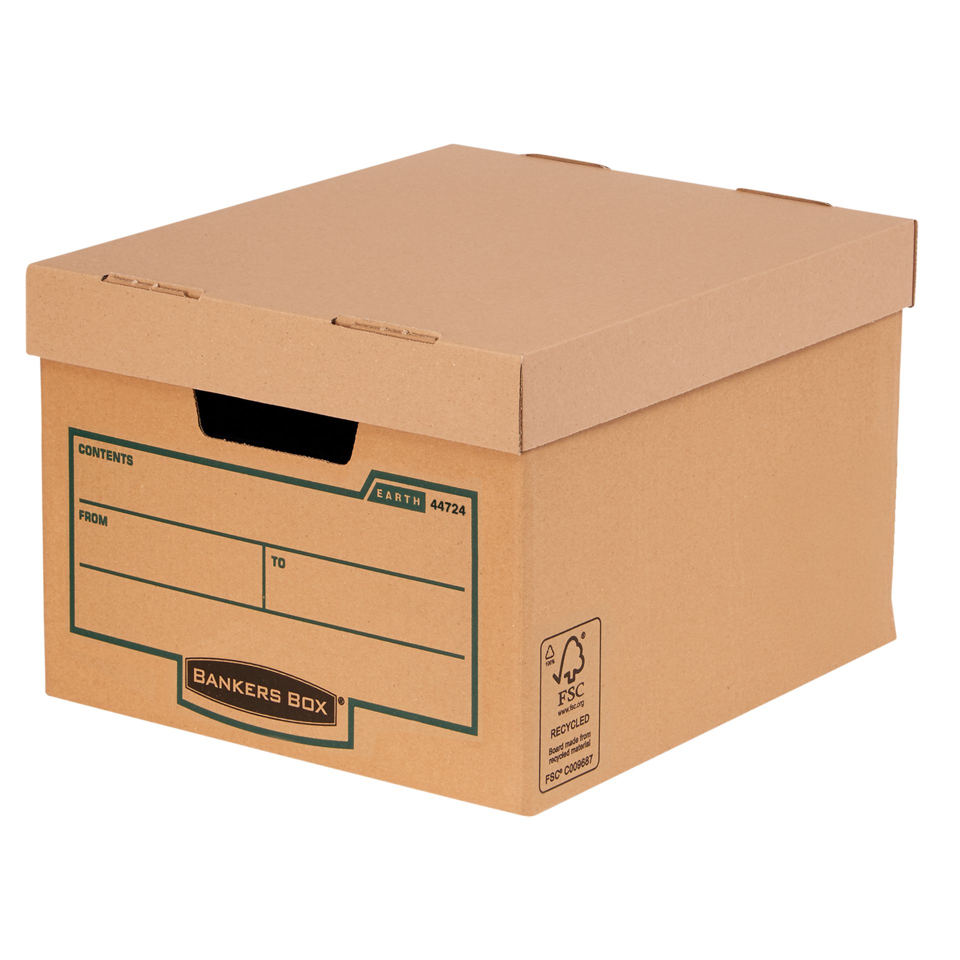Archivbox Earth Series Karton braun