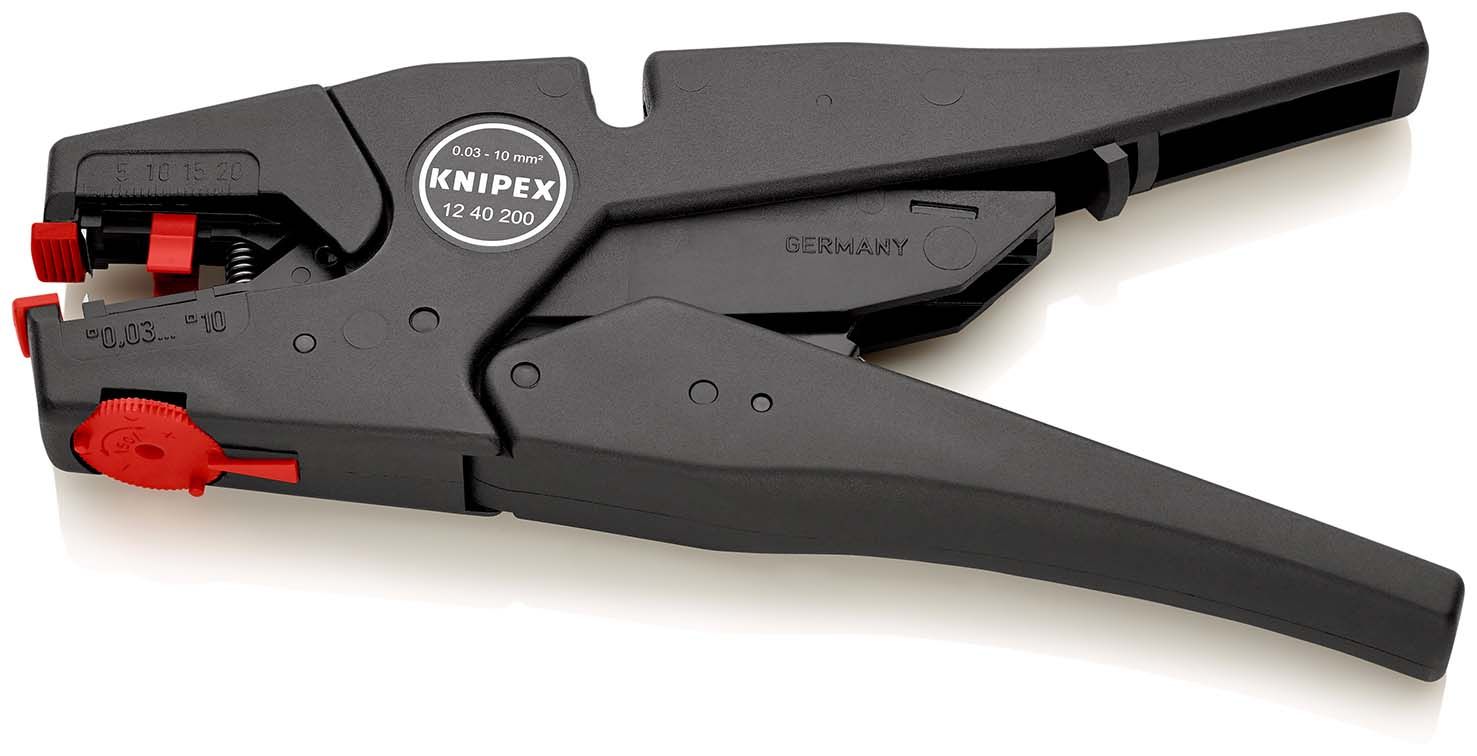 KNIPEX EvoStrip Selbsteinstellende Abisolierzange 200 mm